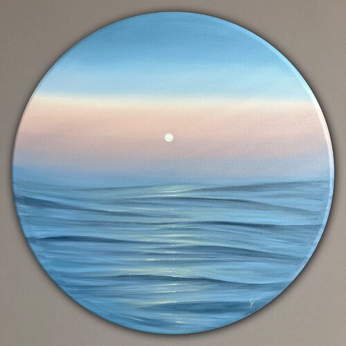 Moon Rising van Eva Volf, Schilderij te koop op Singulart