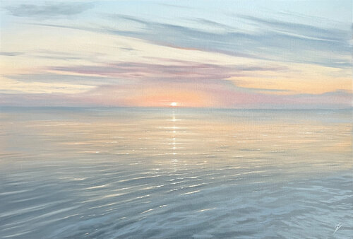 Whisper From Heaven van Eva Volf, Schilderij te koop op Singulart