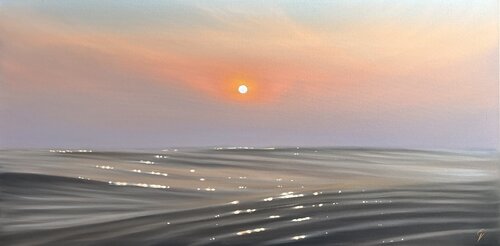 Kissed by The Sun van Eva Volf, Schilderij te koop op Singulart