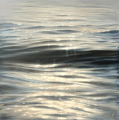 Into The Light van Eva Volf, Schilderij te koop op Singulart