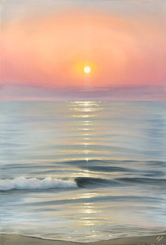 The Birth of Light van Eva Volf, Schilderij te koop op Singulart