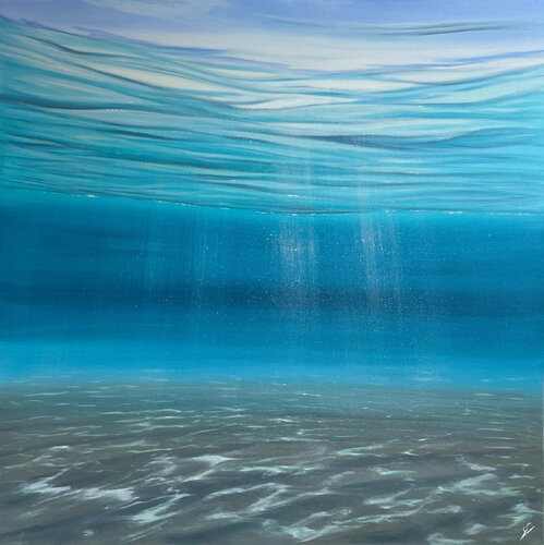Aquatic Dreams van Eva Volf, Schilderij te koop op Singulart