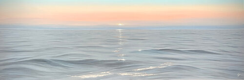 Meet Me At The Sunrise van Eva Volf, Schilderij te koop op Singulart