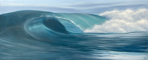 The Power of The Sea van Eva Volf, Schilderij te koop op Singulart