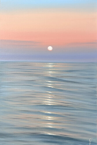 Dawn's Embrace van Eva Volf, Schilderij te koop op Singulart