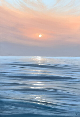 Sun's Embrace von Eva Volf, Malerei kaufen auf Singulart