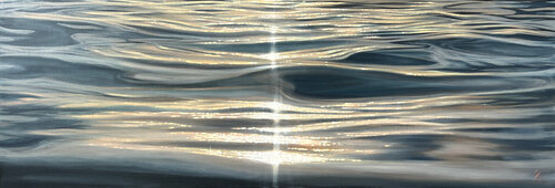 Lines of Light van Eva Volf, Schilderij te koop op Singulart