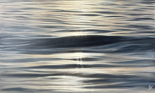 When The Day Meets The Night by Eva Volf, Painting for Sale on Singulart