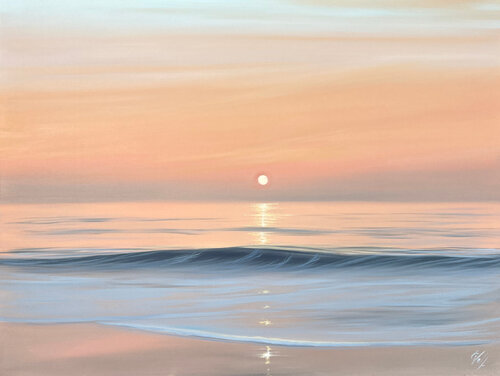 On The Shore van Eva Volf, Schilderij te koop op Singulart