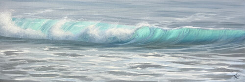 Caress of The Sea von Eva Volf, Malerei kaufen auf Singulart