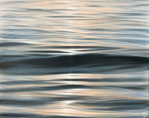 Eternal Flow di Eva Volf, Pittura in vendita su Singulart