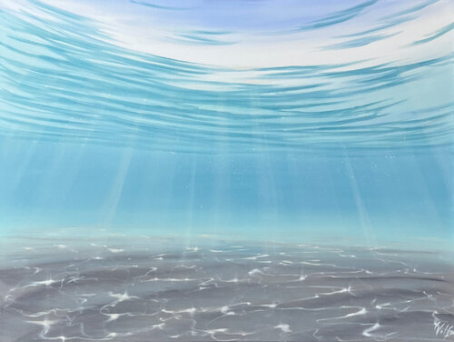 The Ocean's Call von Eva Volf, Malerei kaufen auf Singulart