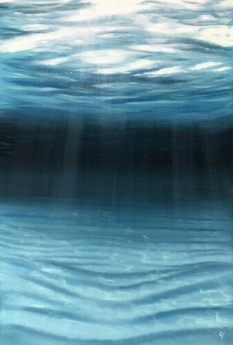 Another World van Eva Volf, Schilderij te koop op Singulart