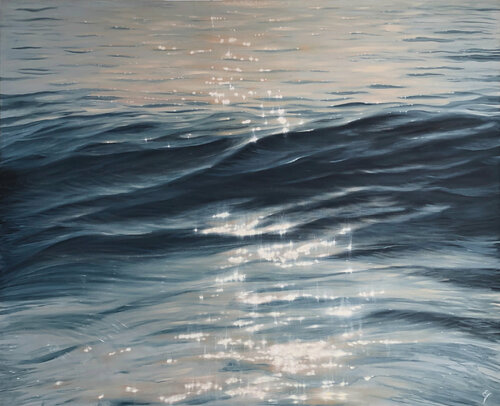 The Sun's Blessing van Eva Volf, Schilderij te koop op Singulart