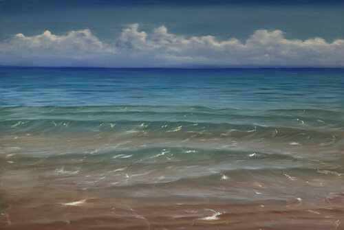 Waves of Clarity van Eva Volf, Schilderij te koop op Singulart