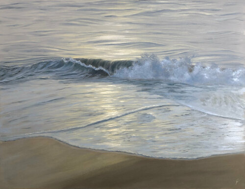 Into The Light van Eva Volf, Schilderij te koop op Singulart