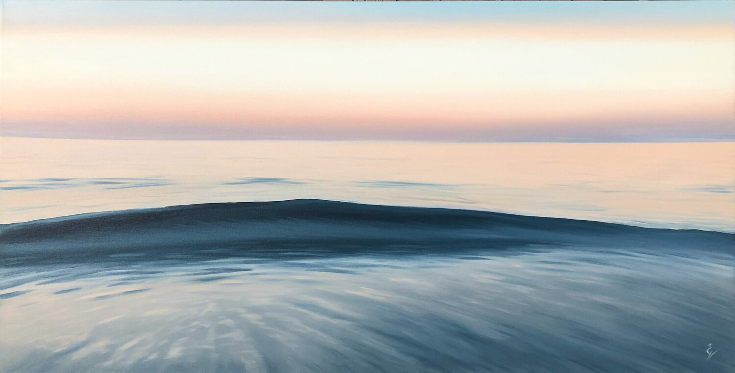 In The Sunset Afterglow Eva Volf