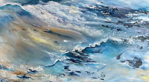 Reflection of the Ocean 4 van Susanne Pohlmann, Schilderij te koop op Singulart