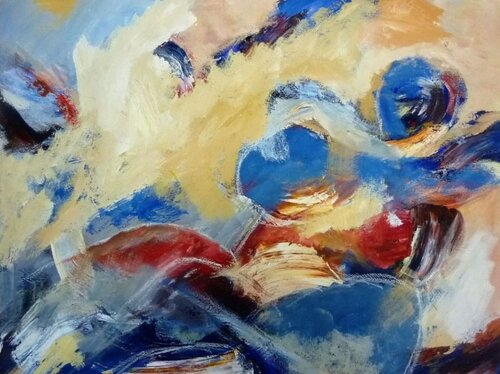 Sunbather 1 di Susanne Pohlmann, Pittura in vendita su Singulart