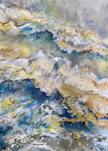 Ocean Power 2 di Susanne Pohlmann, Pittura in vendita su Singulart