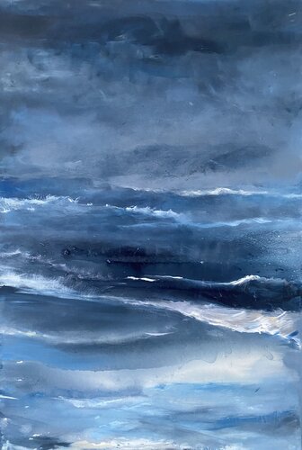Moonlight 11 von Susanne Pohlmann, Malerei kaufen auf Singulart