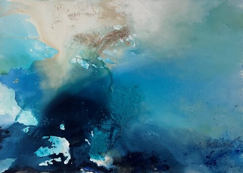Flow and Fade 2 di Susanne Pohlmann, Pittura in vendita su Singulart
