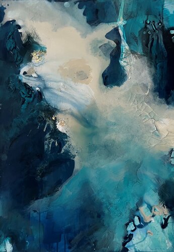 Flow and Fade 3 von Susanne Pohlmann, Malerei kaufen auf Singulart