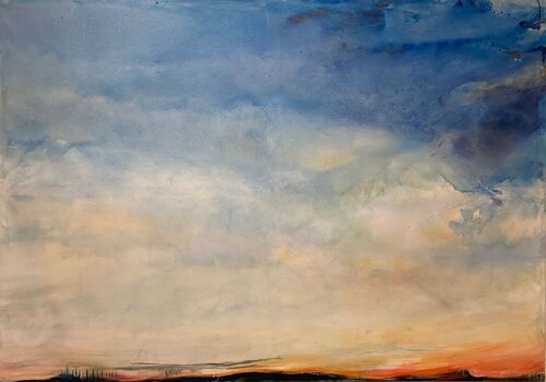 Between the winds 3 par Susanne Pohlmann, Peinture en vente sur Singulart