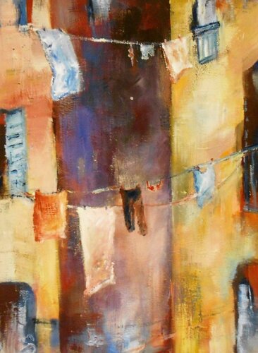 Stadtlichter 3 di Susanne Pohlmann, Pittura in vendita su Singulart