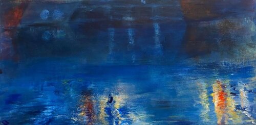 Passage de nuit 2 by Susanne Pohlmann, 絵画 for Sale on Singulart