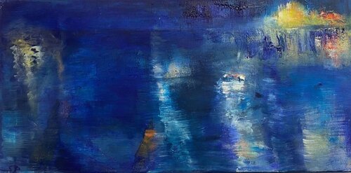 Passage de nuit 3 by Susanne Pohlmann, 絵画 for Sale on Singulart