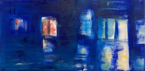 Passage de nuit 5 by Susanne Pohlmann, 絵画 for Sale on Singulart