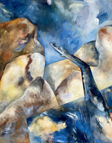 Stone World 1 von Susanne Pohlmann, Malerei kaufen auf Singulart