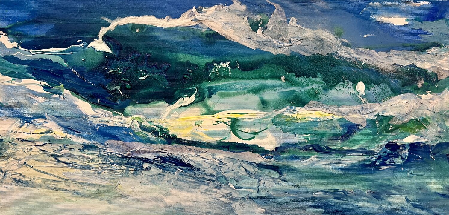 Breath of the ocean 3 Susanne Pohlmann Originalgemälde zu verkaufen