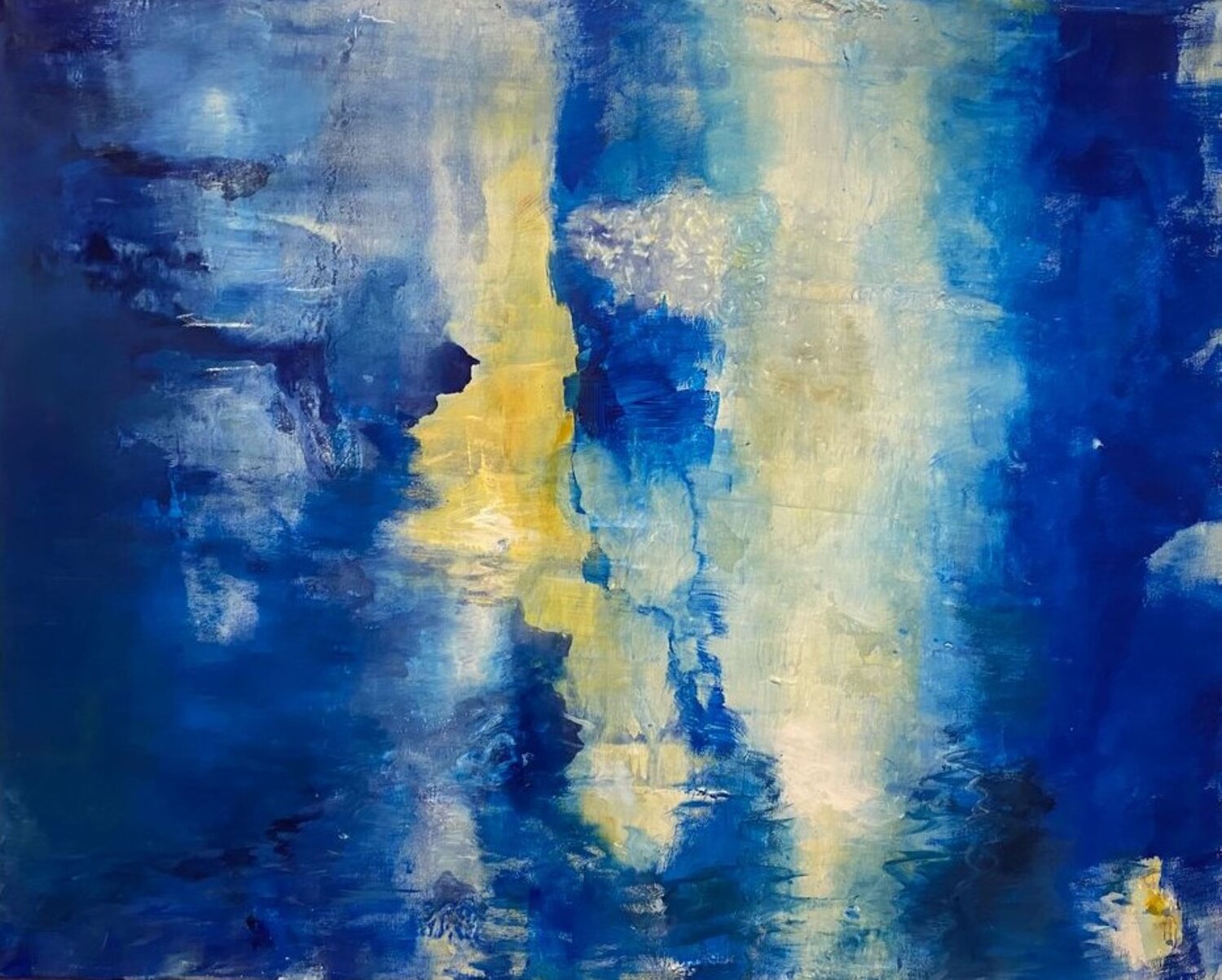 Where Light Dissolves 3 Susanne Pohlmann Original painting for sale