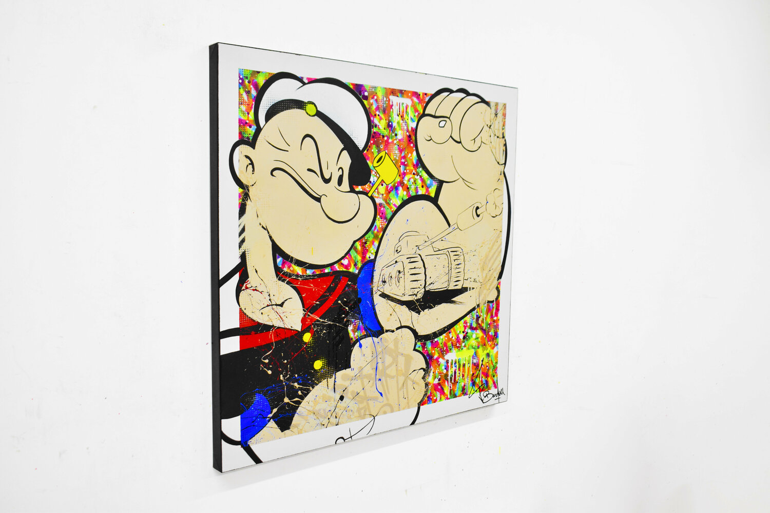 Cartoon Pop Art Canvas, Splash of Arts