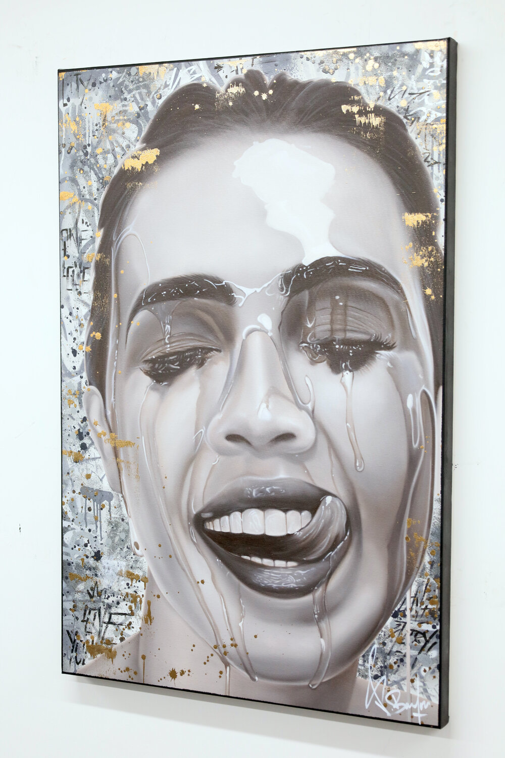 URBAN OASIS by Vincent Bardou (2023) Painting Acrylic, Oil on Canvas