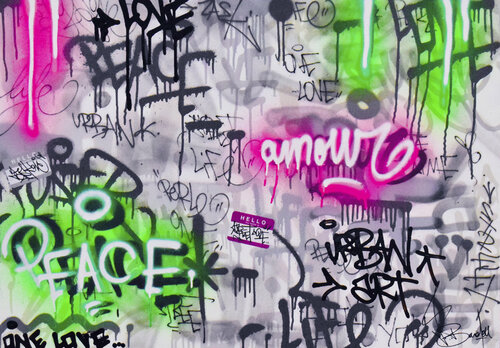 NEON STREET van Vincent Bardou, Schilderij te koop op Singulart