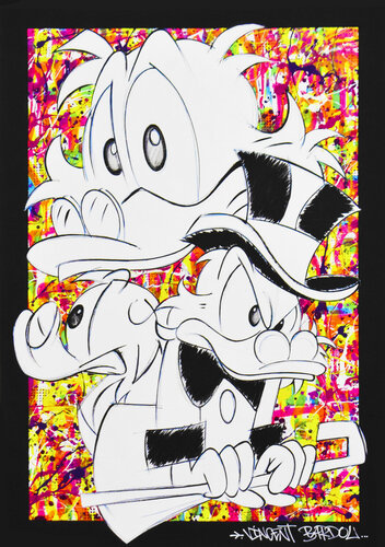 PICSOU SKETCH van Vincent Bardou, Schilderij te koop op Singulart