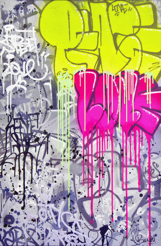 PEACE CITY von Vincent Bardou, Malerei kaufen auf Singulart