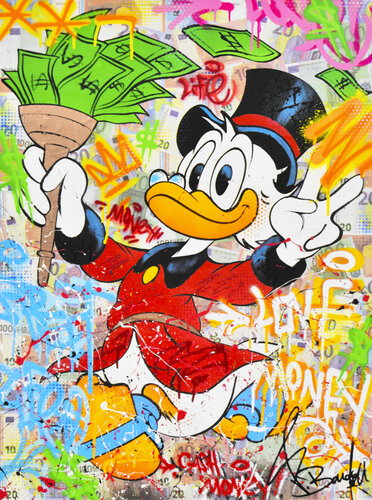 PICSOU CASH di Vincent Bardou, Pittura in vendita su Singulart
