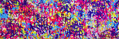 STREET COLORS van Vincent Bardou, Schilderij te koop op Singulart