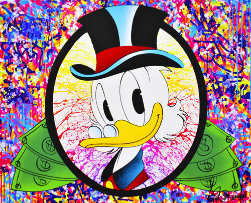 PICSOU SPLASH by Vincent Bardou, Painting for Sale on Singulart