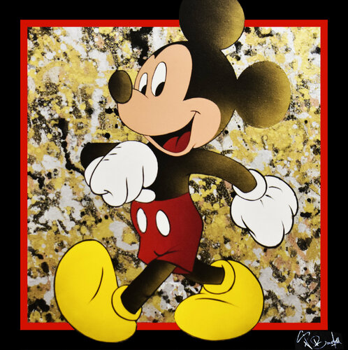 MICKEY GOLD di Vincent Bardou, Pittura in vendita su Singulart