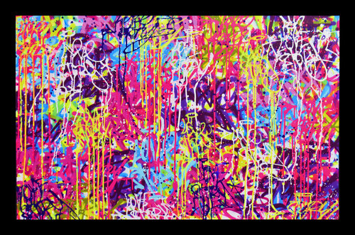 STREET LIBERTY van Vincent Bardou, Schilderij te koop op Singulart