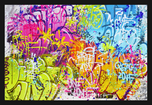 STREET ART DETUNED di Vincent Bardou, Pittura in vendita su Singulart