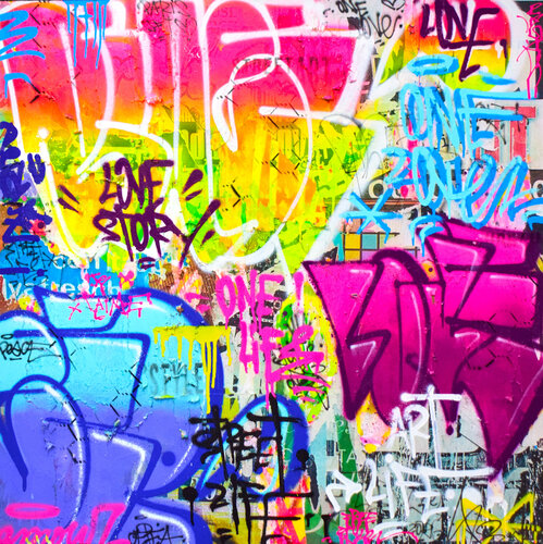 URBAN COLLAGE van Vincent Bardou, Schilderij te koop op Singulart