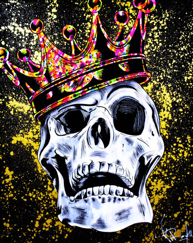 SKULL KING di Vincent Bardou, Pittura in vendita su Singulart