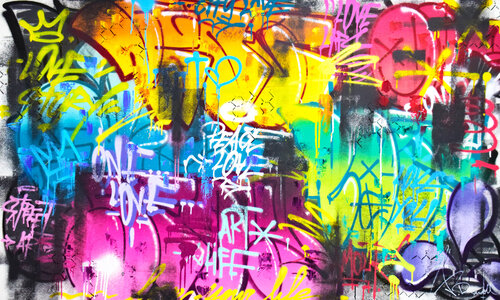 DIRTY GRAFFITI di Vincent Bardou, Pittura in vendita su Singulart