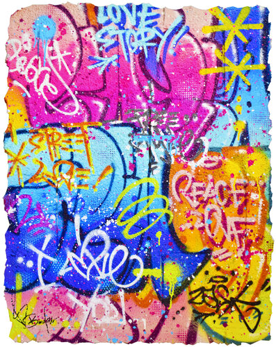 THE STREET IS BEAUTIFUL von Vincent Bardou, Malerei kaufen auf Singulart